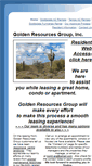 Mobile Screenshot of goldenresourcesgroup.com